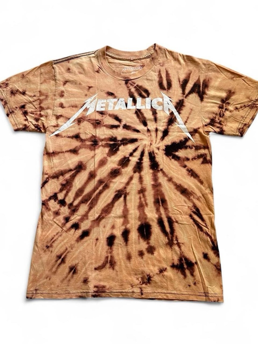 Metallica Men's Tie-Dye Logo T-Shirt small
